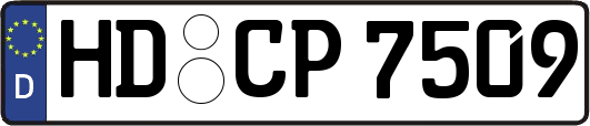 HD-CP7509