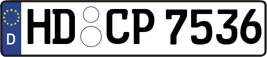 HD-CP7536