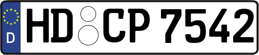 HD-CP7542