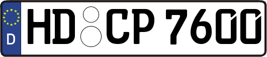 HD-CP7600