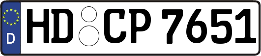 HD-CP7651