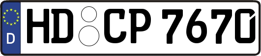 HD-CP7670