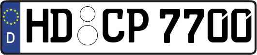HD-CP7700