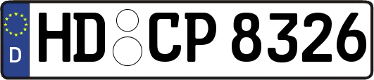 HD-CP8326