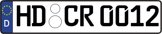 HD-CR0012