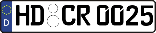 HD-CR0025
