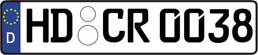 HD-CR0038