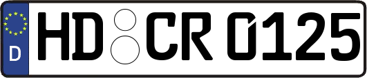 HD-CR0125