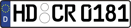 HD-CR0181