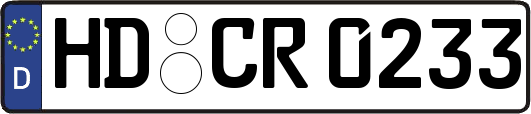 HD-CR0233
