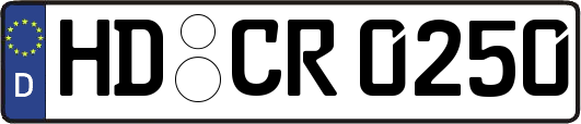 HD-CR0250