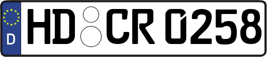 HD-CR0258