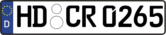 HD-CR0265
