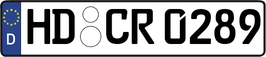 HD-CR0289