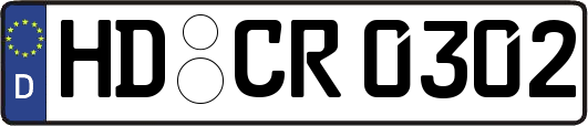 HD-CR0302