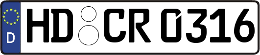 HD-CR0316