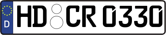 HD-CR0330