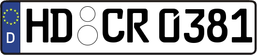 HD-CR0381
