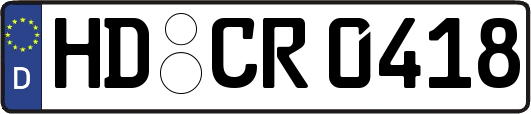 HD-CR0418