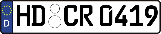 HD-CR0419