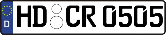 HD-CR0505