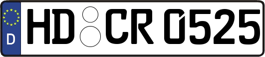 HD-CR0525