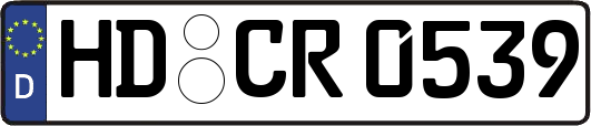 HD-CR0539