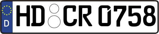 HD-CR0758