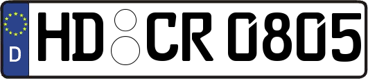 HD-CR0805