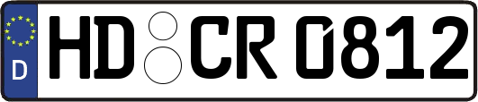 HD-CR0812