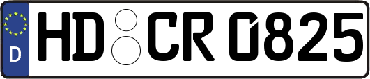 HD-CR0825