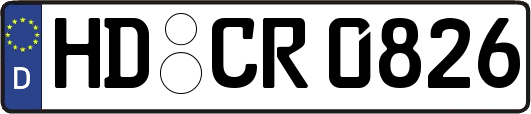 HD-CR0826