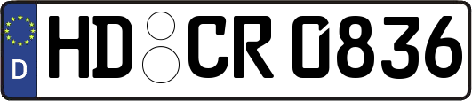 HD-CR0836