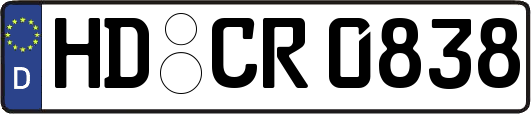 HD-CR0838