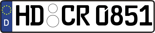 HD-CR0851