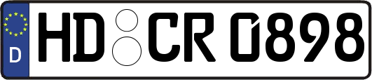 HD-CR0898