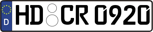 HD-CR0920