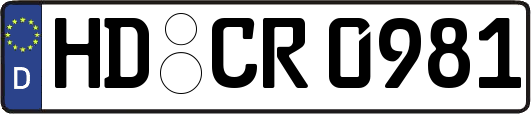 HD-CR0981