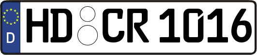 HD-CR1016
