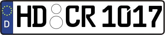 HD-CR1017