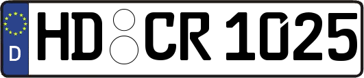 HD-CR1025