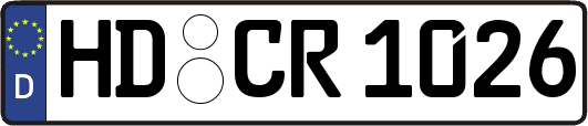 HD-CR1026