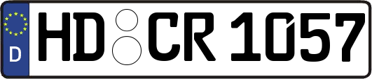 HD-CR1057