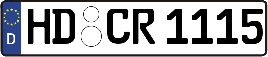 HD-CR1115
