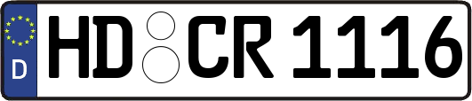 HD-CR1116