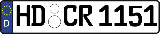 HD-CR1151