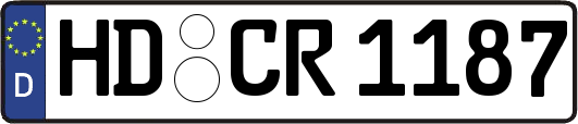 HD-CR1187