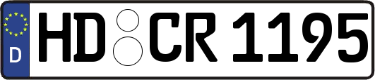 HD-CR1195