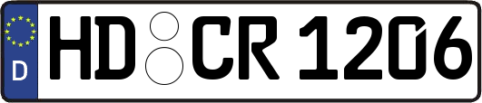 HD-CR1206