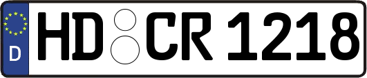 HD-CR1218